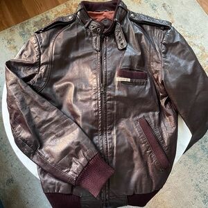 Men's Brown Leather Jacket